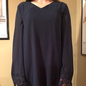 Lace Long Sleeve Dress